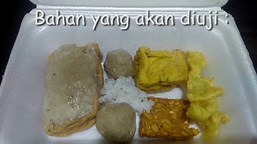 Uji Formalin Menggunakan Kulit Buah Naga dan Perasan Jeruk Nipis