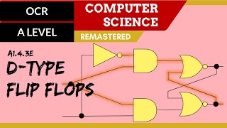 106. OCR A Level (H446) SLR15 - 1.4 D-type flip flops