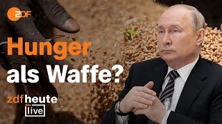 Drohende Hungersnot: So blockiert Putin ukrainische Getreideexporte