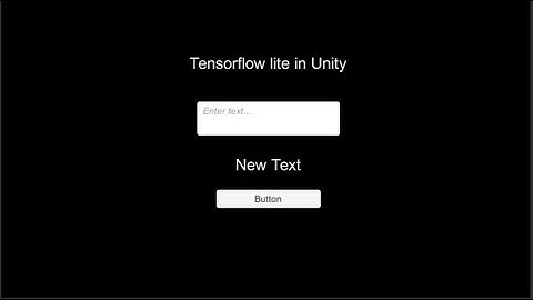 Train Model in Tensorflow and test in Unity (Android, IOS)