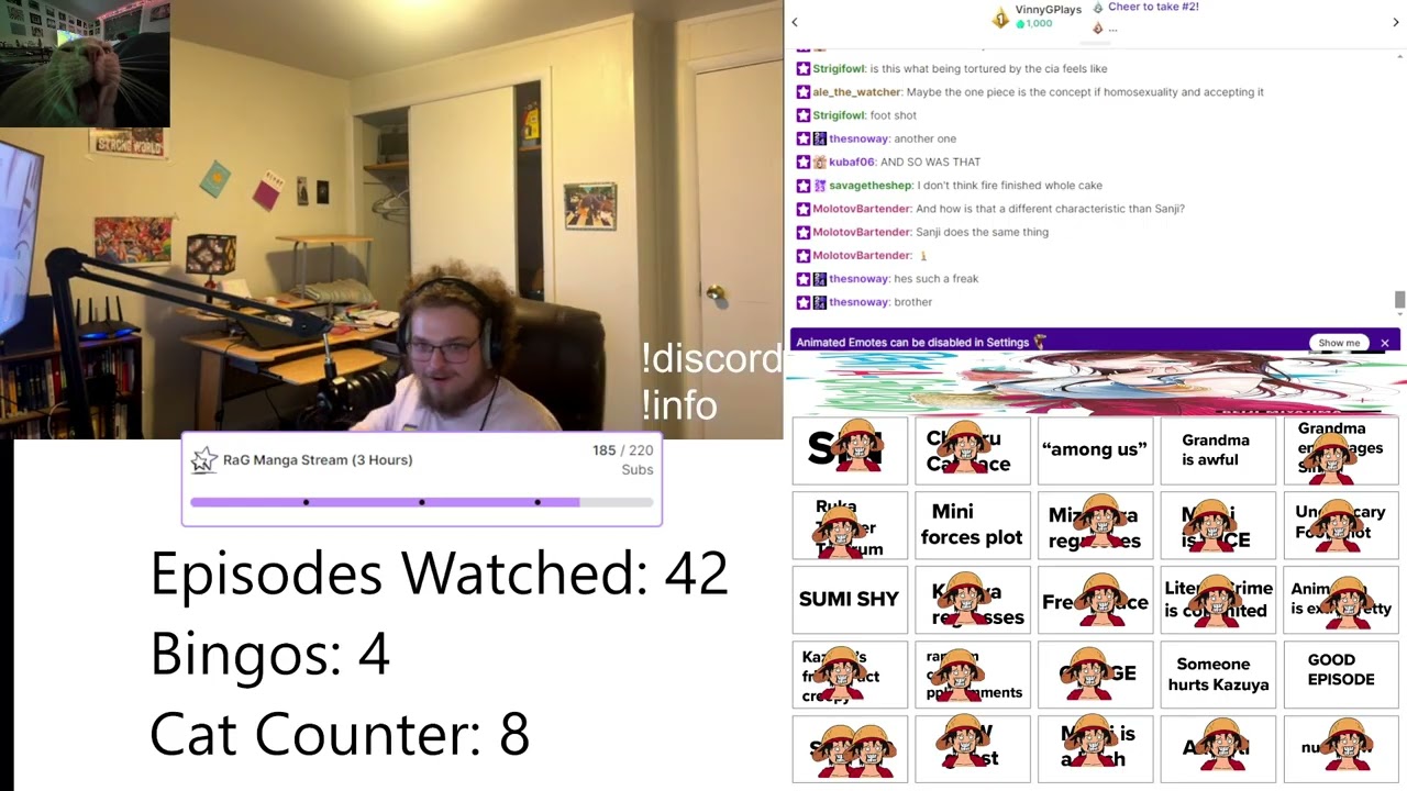 Ticedup asks Evader and Fire to stop talking about One Piece