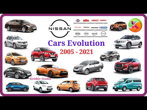 Nissan Cars Evolution 2005 - 2021 in India # Krishiv Studio