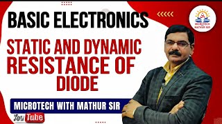 Static & Dynamic Resistance of Diode | by Mathur Sir