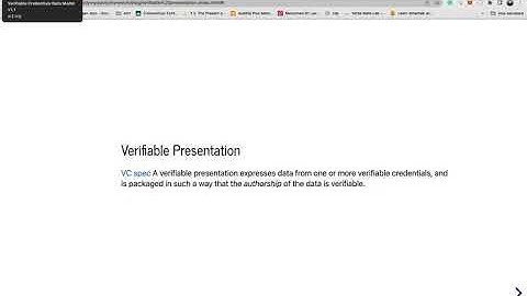 Verifiable presentation is an answer.
