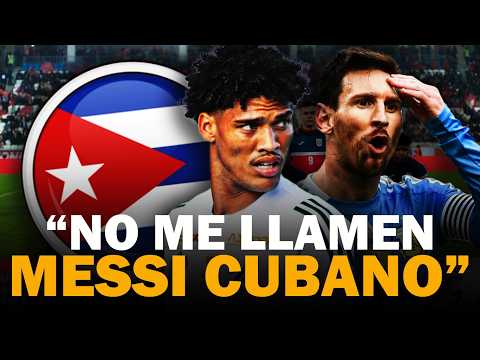 "I don't like being called the Cuban Messi": Cuban footballer Dairon Reyes sparks controversy