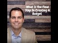 What Is The Final Step In Creating A Budget