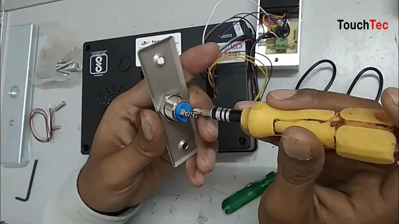 Secureye sb100cb biometric installation access control IP fingerprint