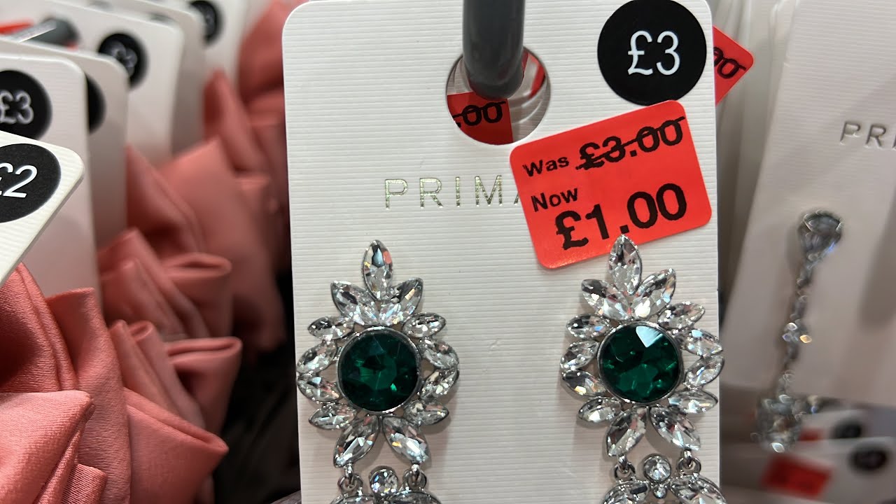 Primark Jewellery + Hair accessories Reductions - November 2021