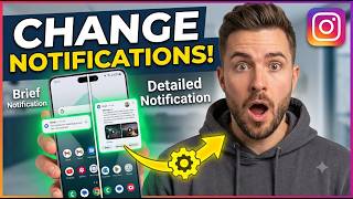 How to Change Android Notification Pop-up Style 📲🔔 Switch Between Brief & Detailed Notifications