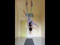 Aerial Hammock Yoga Full Splits Flow