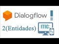 2. Dialogflow Chatbot - Entidades ( Tutorial en español )
