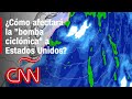 Una “bomba ciclónica” afectará noreste de Estados Unidos y así te podría afectar