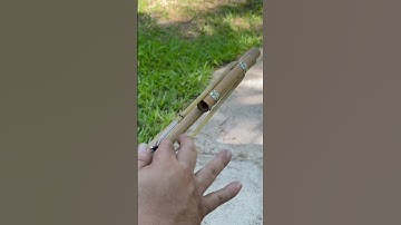 Handcraft a Bamboo crossbow # Craft Idea # DIY # Simple design