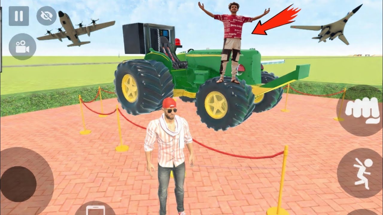 💥 Franklin Purchase Nishu Deswal tractor 🚜 Indian Theft Auto Simulator 