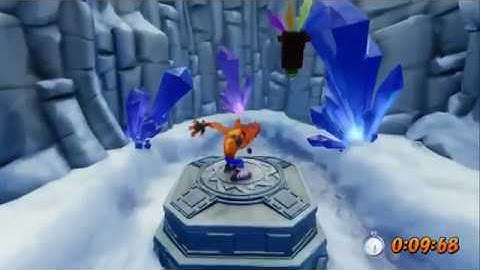 Crash Bandicoot 2: Floor 1 Turtle Snow Go Platinum Relic