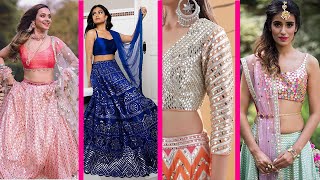 Most beautiful party wear lehenga designs, New Mirror Work Lehenga Choli Design 2021 screenshot 3