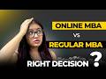 Why I Chose Online MBA Over Regular MBA (Honest Comparison)