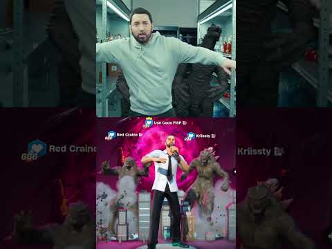 Eminem Godzilla In Fortnite Shorts