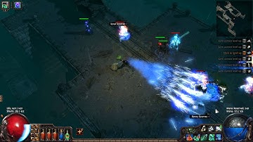 Path of Exile: Spectral Throw Dagger Cast on Critical Ice Spear Shadow Docks Cruel Level 53