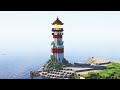 Minecraft lighthouse tutorial 119  minecraft lighthouse 119 tutorial