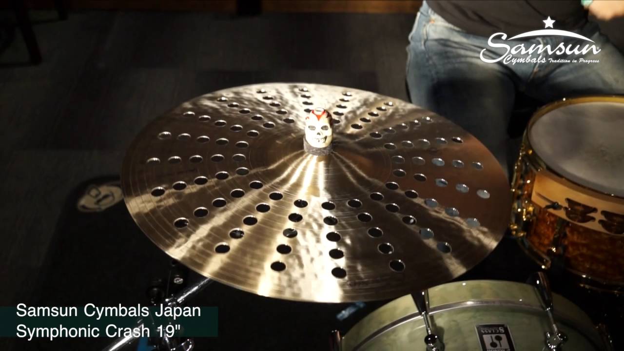 Samsun Cymbals Japan Symphonic Crash 19" YouTube