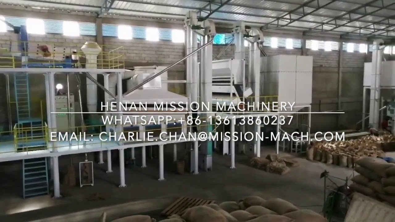 10TPH COFFEE CLEANING PLANT / coffee cleaning machine/ coffee bean