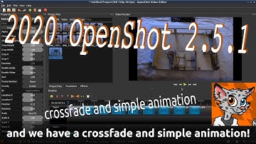 How to do crossfade in OpenShot quick tutorial | 2020