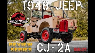 1948 Jeep Cj-2A, Civilian Wwii Jeep 4K Review Series