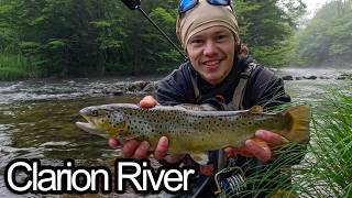 I Found Big Trout in Pennsylvania's Clarion River