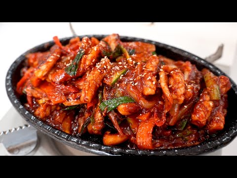 소면이랑 안주로 먹어도 맛있고~ 밥반찬으로 먹어도 맛있는 &amp;#39;오징어볶음&amp;#39; (Stir fried Squid/ ojingeobokkeum ENG SUB)