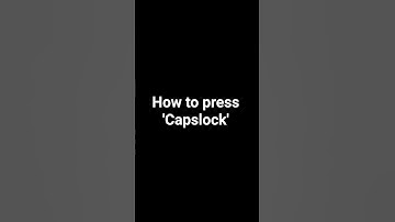 How to press 