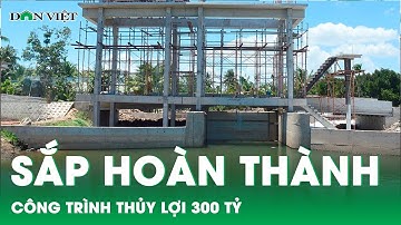 Công trình thủy lợi có vốn đầu tư gần 300 tỷ đồng tại Bến Tre sắp hoàn thành | Báo điện tử Dân Việt
