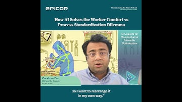 How AI Solves the Worker Comfort vs Process Standardization Dilemma #manufacturingy #logistics #data