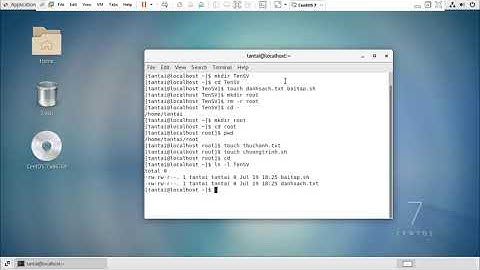 Một số lệnh cơ bản quản lý tệp tin trên Linux (Phần 1)
