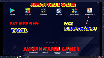 தமிழில் 2022 BGMI KEY MAPPING BLUESTACKS 5 || AYMAN TAMIL GAMER ||  #BGMI  #bluestacks5 #keymapping