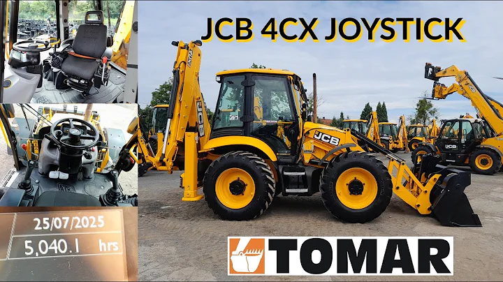 JCB 4CX 2022r 0536 tel +48 575 316 333 backhoe loader koparko ładowarka