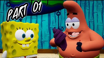 SPONGEBOB SQUAREPANTS BATTLE FOR BIKINI BOTTOM REHYDRATED Android Walkthrough Part 1- Intro