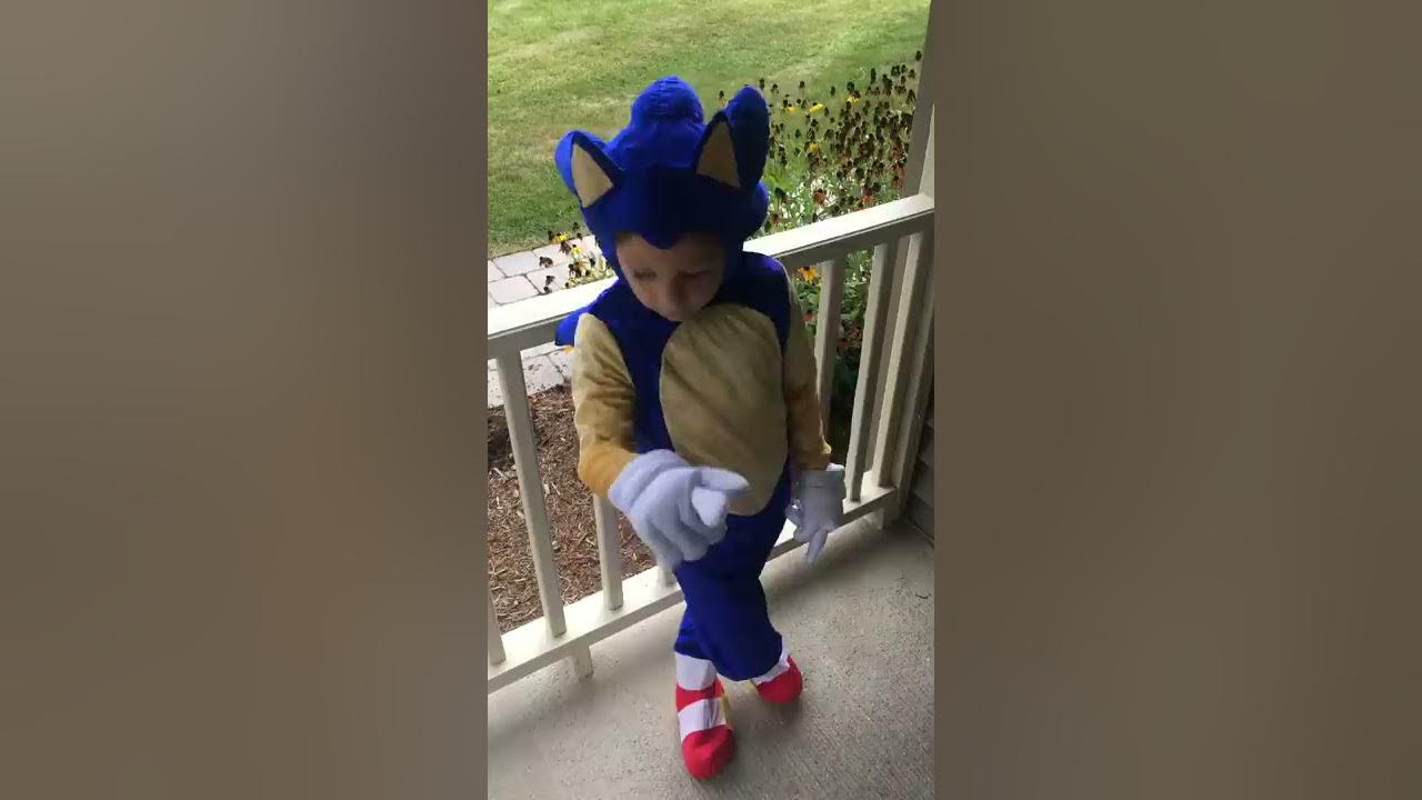 Sonic halloween costume 