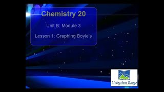 Chem 20 Mod 3 Less 1 Graphing Boyle's Law Guide