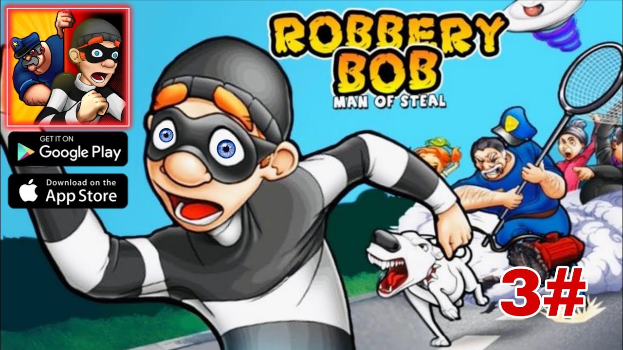robbery bob game bonus level 3# 🥷 please support me 🙏 Aapka Apna All Gaming x bhai 🙏