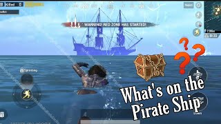What Is On The Pirate Ship In Spawn Island | PUBG Mobile | Update 0.14.0