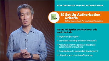Article 6 Educational Video #5: How Governments Authorize Article 6 Projects: Key Requirements