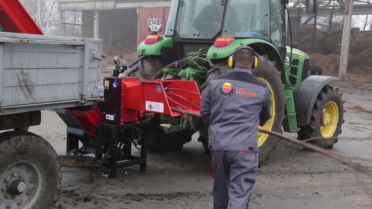 Переработка Веток в Топливо. Веткоруб Шкив. - YouTube