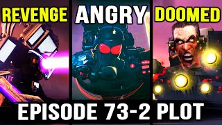 ASTRO EMPEROR'S REVENGE! G-MAN IS DOOMED! Skibidi Toilet 73 Part 2 Plot - All Secrets \& Theory