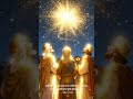 THE SHEPHERD SAW A BRIGHT SHINING STAR AND A CHOIR SING A KING IS BORN TODAY#jesuschrist #bible