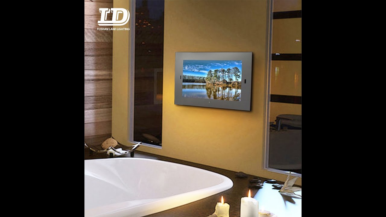 LED Bathroom Smart TV Mirror With Touch Screen