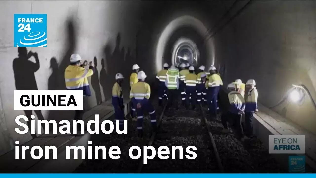 Guinea launches Simandou mine, hoping to extract 120M tons of iron ore per year • FRANCE 24