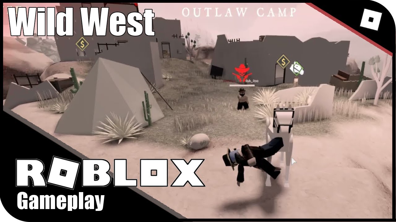 The Wild West Roblox Outlaw Camp - how to get loot fast and money in the wild west roblox 3