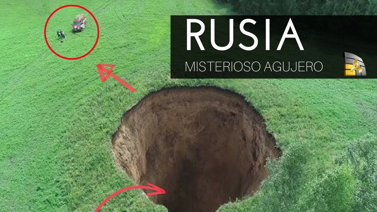 Rusia: Agujero de 50 metros de profundidad Aparece en Rusia ultima hora pr