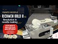 Revolution in noodle making: Richmen Gold II - the 1st machine with automatic roller gap adjustment